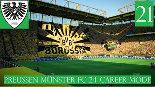 Duel Versus Dortmund! - Preussen Münster FC 24 Career Mode #21