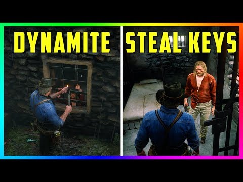 The SECRET Way To Break Micah Out Of Jail That You DON&rsquo;T Know About In Red Dead Redemption 2! (RDR2)