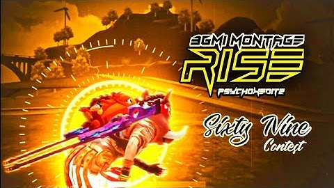 😈RISE | ANDROID EDIT | BGMI MONTAGE  PUBG|  #sixtyninecontest | @SixtyNine CONTEST VIDEO