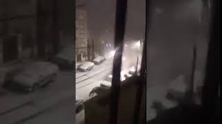 Jordan Amman Snow 2019 01 06ثلج عمان الأردن