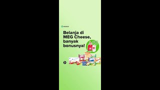 #Shorts Belanja di MEG Cheese lewat FOOD.ID, banyak bonusnya!