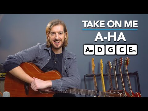 A-Ha Take On Me Acoustic Guitar Lesson Tutorial