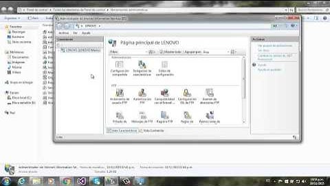 Parte 1Video Creacion de servidor FTP en Windows 7