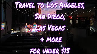 How to travel to Los Angeles for less than $15 (FlixBus Review)