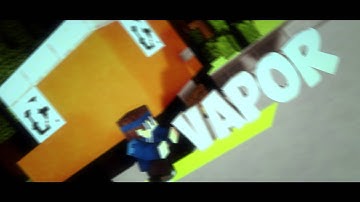 My First Minecraft Animation Intro to Vapor(Bad)