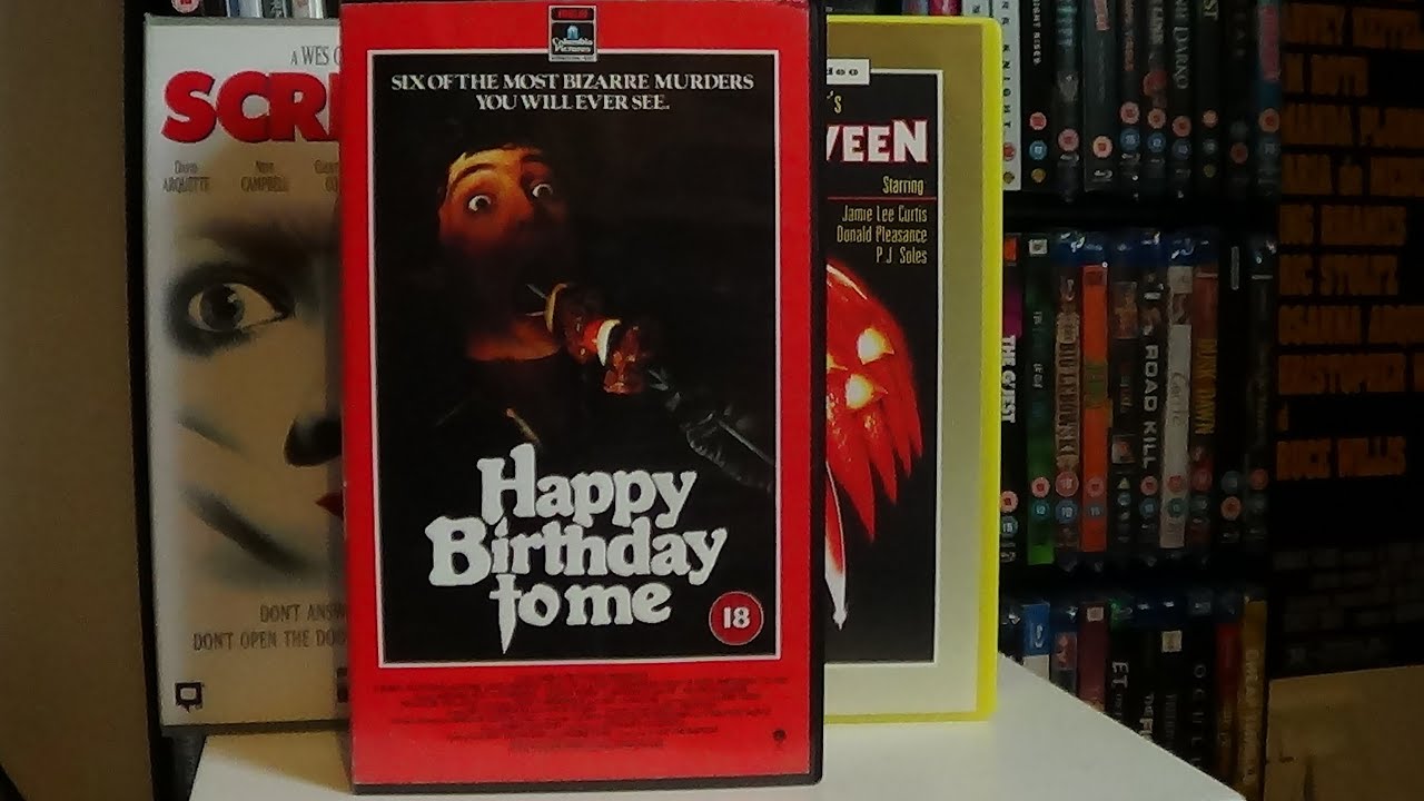 Horror Movie VHS Collection: Halloween Horror Month.