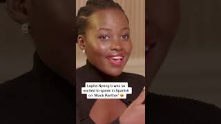 Lupita Nyong'o Was So Excited To Speak Spanish In 'Black Panther' 😍 #Shorts