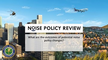 FAA Noise Policy Review - Policy Discussion - Potential Outcomes