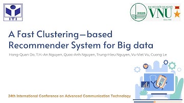 A Fast Clustering-based Recommender System for Big Data