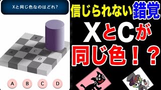 【錯覚】あなたはわかる？絶対に騙されるトリックアート問題！