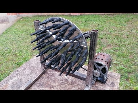 Kako napraviti Čerupaljku za piliće / HomeMade Chicken feather Cleaning Machine / Part2