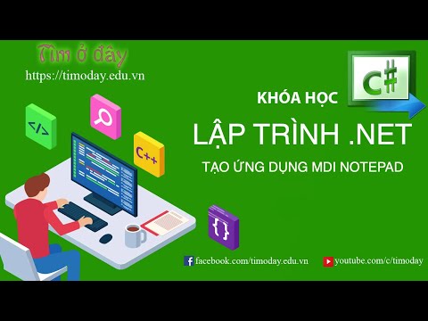 Video [C#] Phần 2.2: Form cha Form con trong ứng dụng MDI - youtube