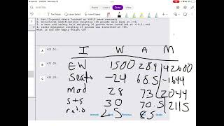 How to solve a weight and balance question- Aircraft Mechanic (easy)
