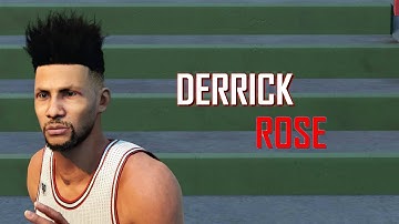 NBA 2K Player Creation - Derrick Rose