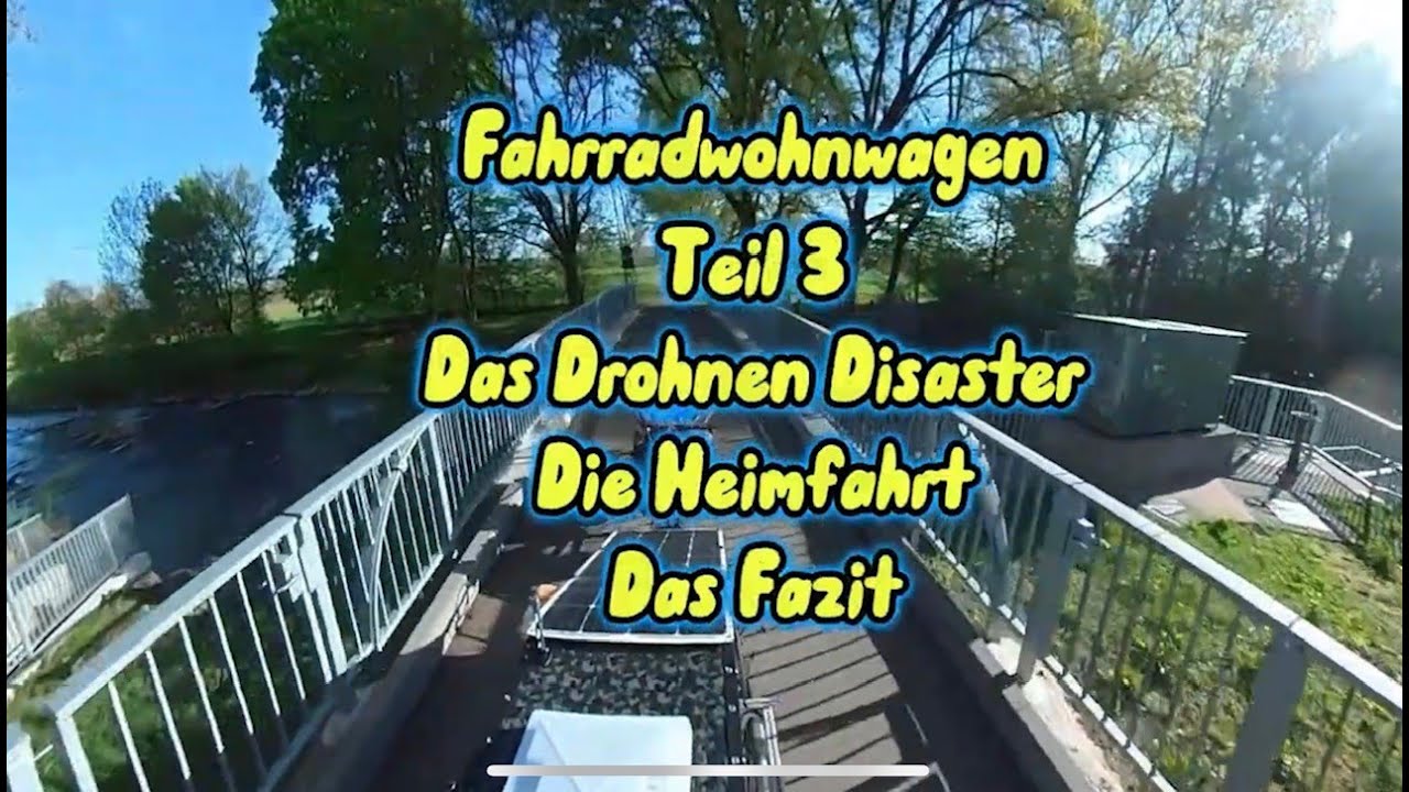 #FaWoWa #fahrradwohnwagen #liegerad  FaWoWa  Testfahrt Teil 3
