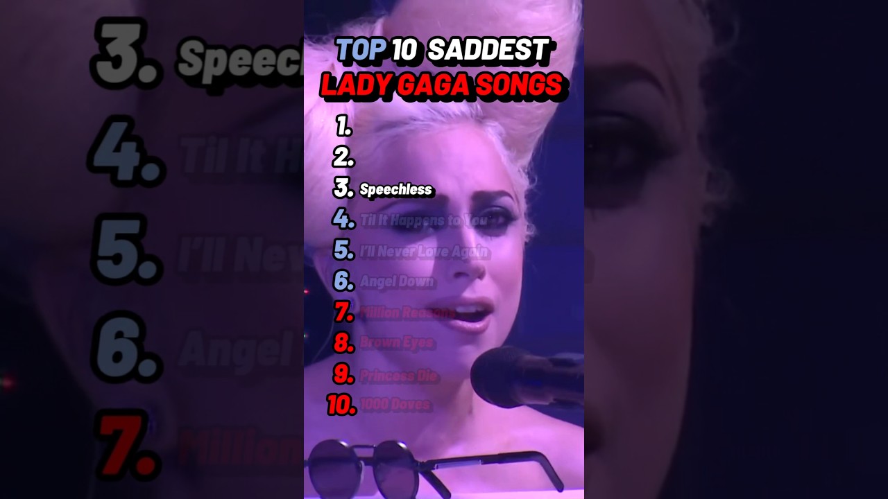 Top 10 Lady Gaga Songs 