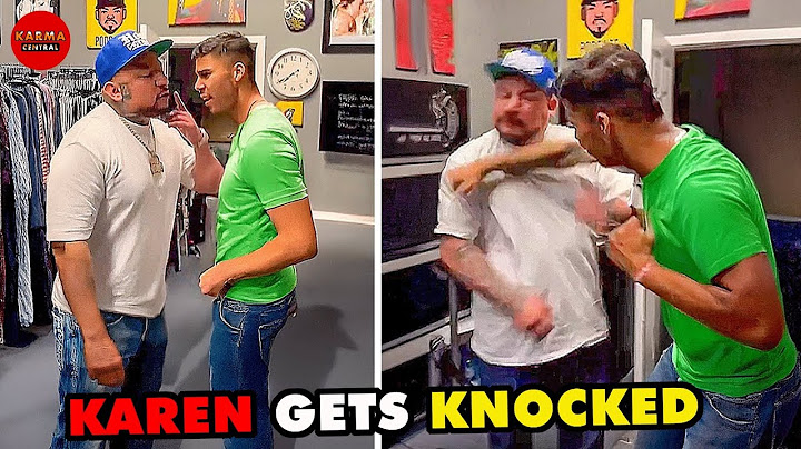 Racist Karen Karen Messes With The Wrong PERSON!! INSTANT KARMA