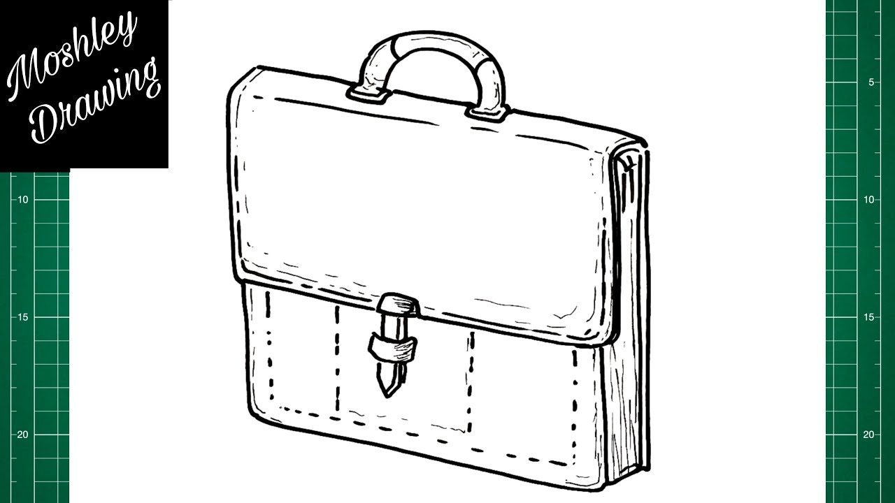 how to draw Briefcase 💼#colouringforkids#videoforkids