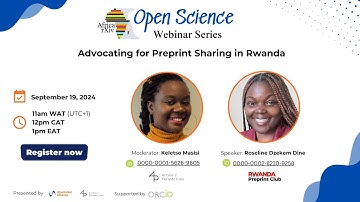 Advocating For Preprint Sharing In Rwanda