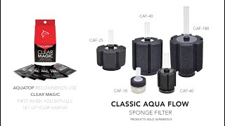 Aquatop CAF Sponge Filter Box Opening