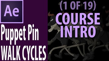 Course Introduction (1/19) - After Effects CC: Puppet Pin Walk Cycles