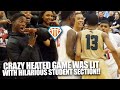 CRAZY HEATED GAME WITH HILARIOUS STUDENT SECTION!! | Langston Hughes vs Gainesville Was INTENSE