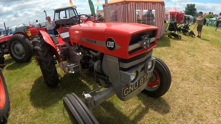 1965 Massey Ferguson 130 1.8 Litre 4-Cyl Diesel Tractor (30 HP) - French Built