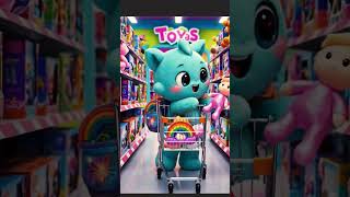 Oyuncak dünyasında sevimli karakter yumo...