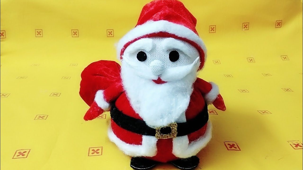 Art And Craft //DIY //Christmas Special Santa Claus...  YouTube