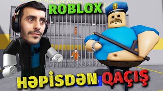 HƏPİSDƏN QAÇDIM  İLK BÖLÜM | Roblox Prison Run | #sahmarehmedov