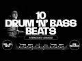 10 Drum and Bass Beats | Intermediate / Advanced | DnB Patterns with Sheet Music