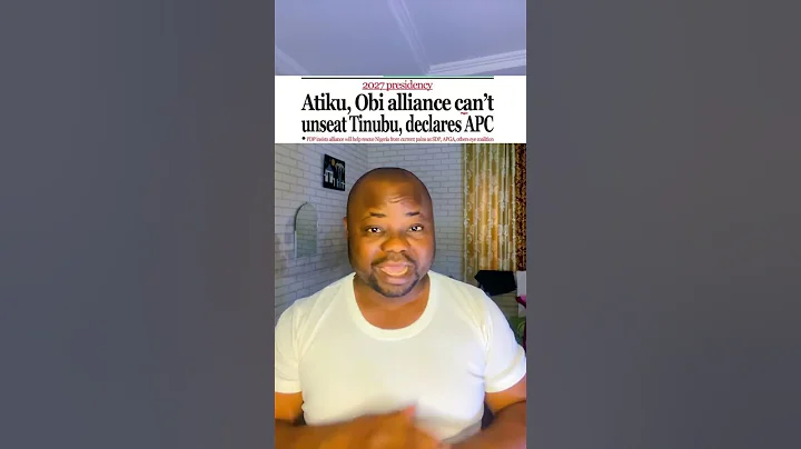 Atiku, Obi alliance can't unseat Tinubu, declares APC