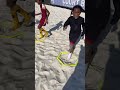 Sand Workout for athletes in offseason . Drills to increase stamina, agility and coordination