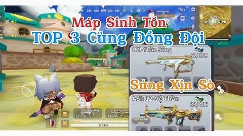 Mini World Royale | Máp Sinh Tồn – Áo Thể Thao Tốc Độ | Đồng Đội Hỗ Trợ Hết Mình Giành TOP 3 🔥