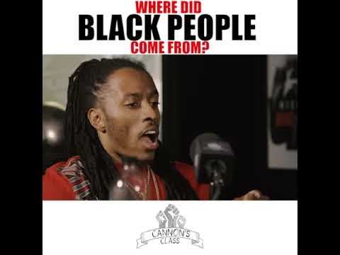Where Do Black People Come From CannonsClass