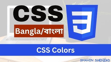 CSS Colors Part 05 || CSS Bangla Tutorial