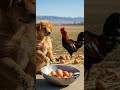 Dog scrambled eggs, cute pet debut plan, dog loves breakfast time #dogsoftiktok #petlover #cutedogs