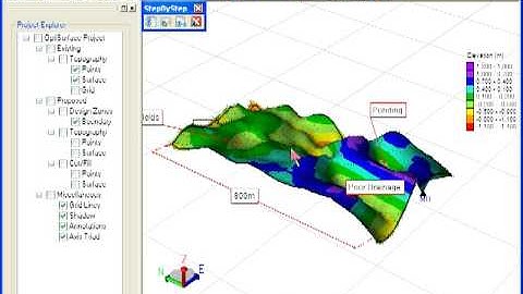 Navigation In OptiSurface Designer | Land Leveling Companies | Farm Design Software