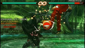 Tekken 6 [PSP] | Devil Jin Combos (T7 Mod)