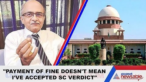 Prashant Bhushan: Payment of Re 1 Fine Doesn