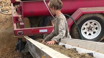 AECT batch plant - view from atop the 3500 CEB machine