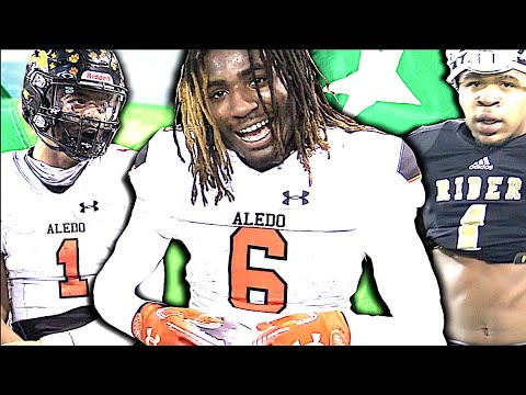 TEXAS HS Football 🔥🔥 2x Defending Champs Aledo Bearcats vs Rider Raiders | 5A D II State Semifinal