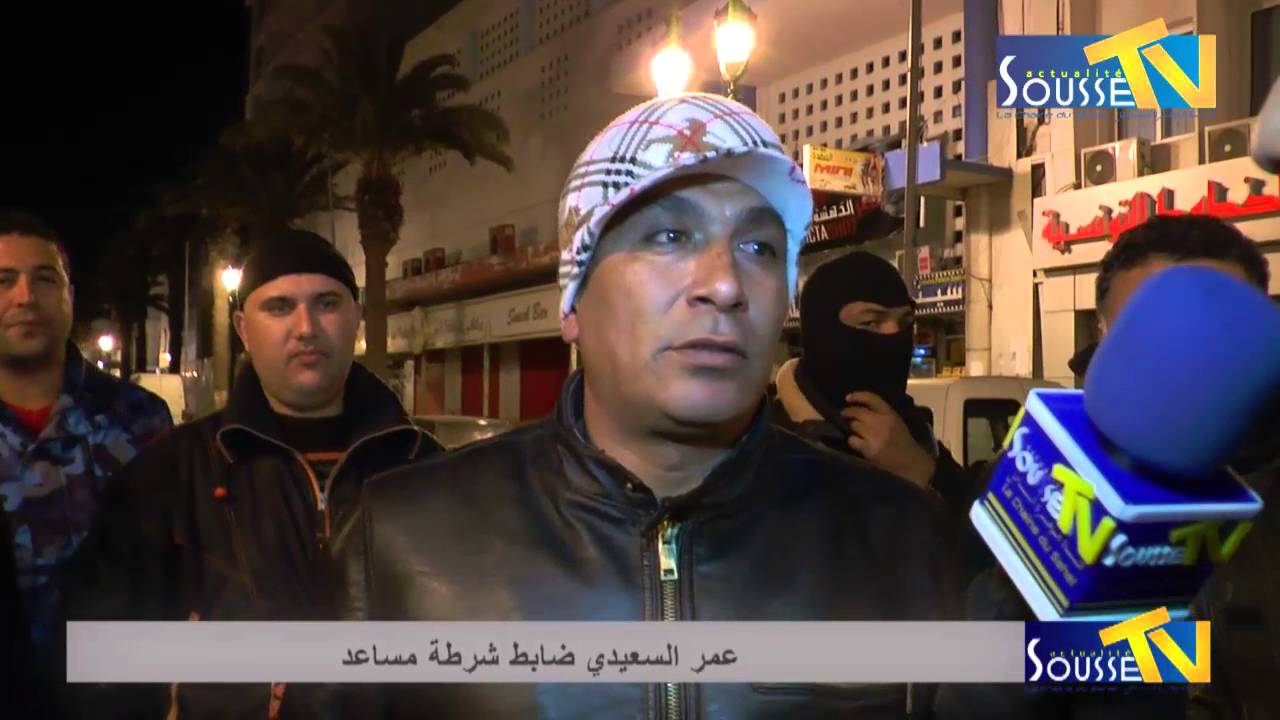 جولة ليلية مع شرطة سوسة أثناء توقيت حظر التجول