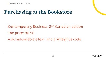WileyPLUS FDOC Slides Blackboard Integration  Winter 2019 GBC BUS1038