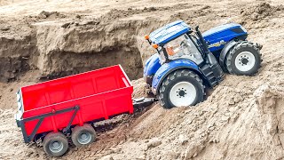 Tractors, RC Trucks and heavy Machines work hard at the Limit