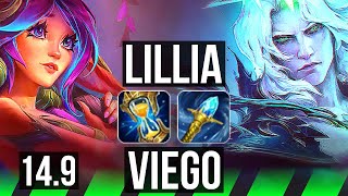 LILLIA vs VIEGO (JGL) | 8/0/16, Legendary, Rank 15 Lillia | TR Master | 14.9