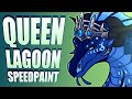 #68 - Queen Lagoon | WoF Headshot-A-Day | Speedpaint