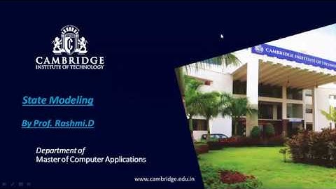 State Modeling in Object Oriented Modeling and Design