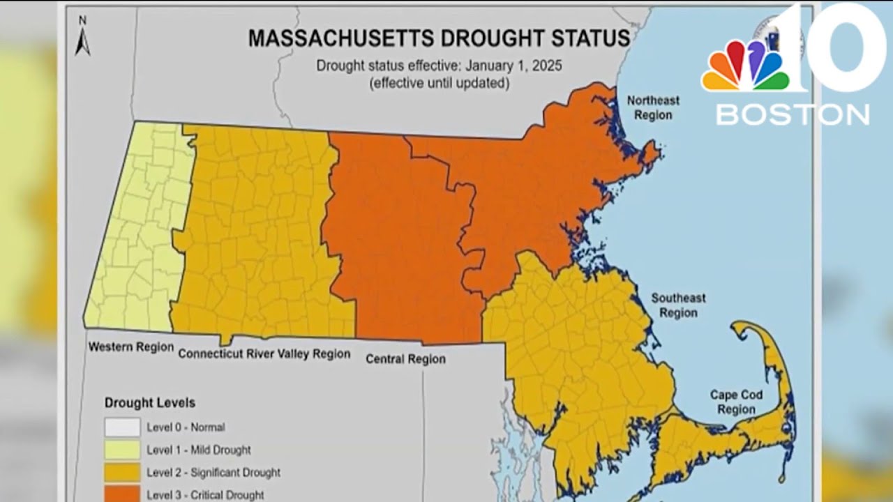 Parts of Mass. experiencing drought conditions - YouTube