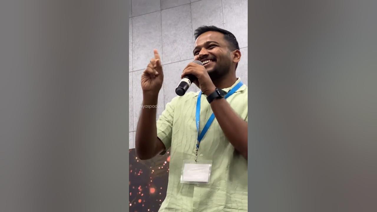 Basil Joseph Infosys Trivandrum CET Trivandrum Trinfy YouTube